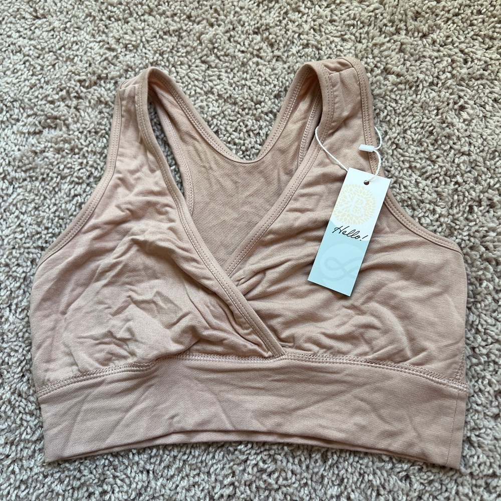 Kindred Bravely Nude/Tan Nursing & Maternity Sleep Bra